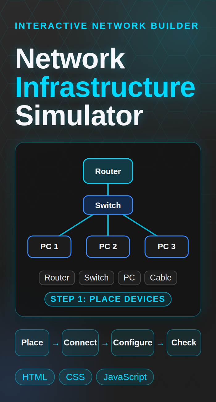 Network simulator project preview